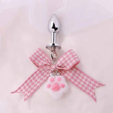 Cute Butt Plug with Bow and Bell